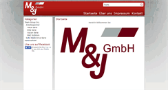 Desktop Screenshot of mj-gmbh.net